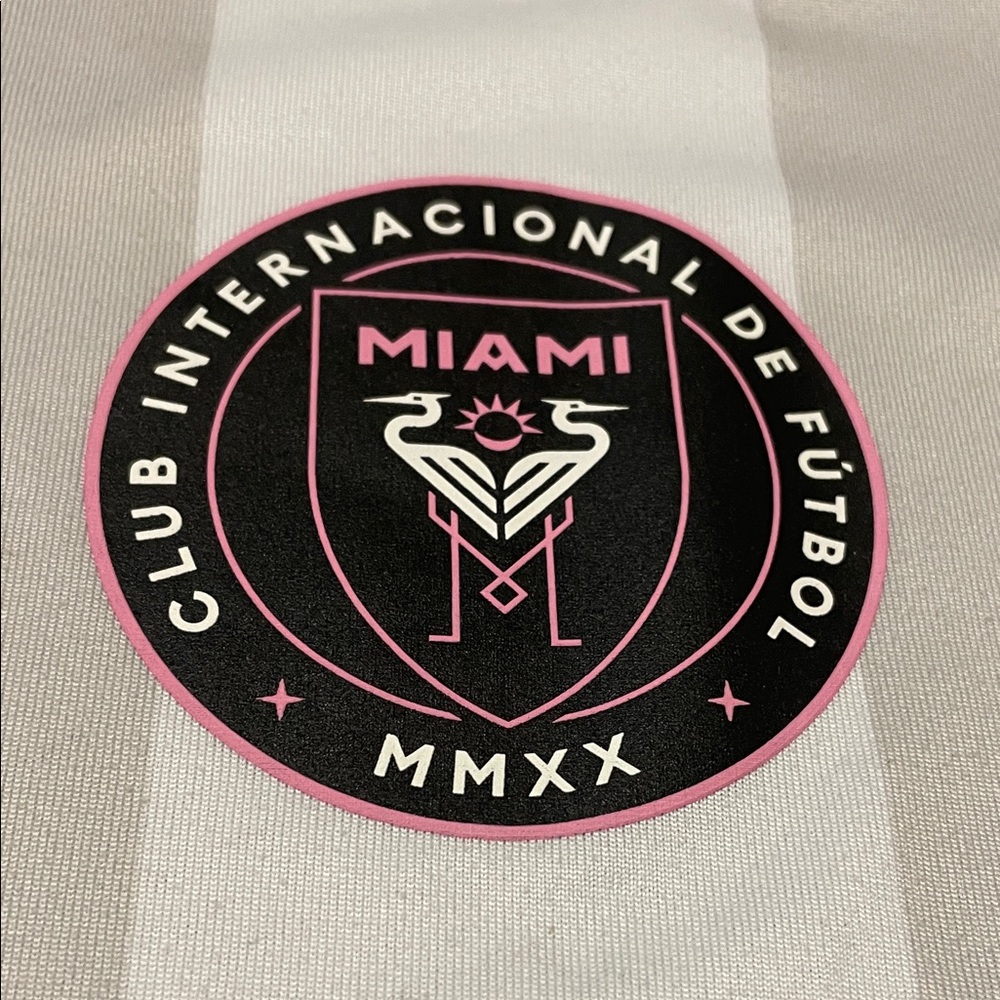 adidas Men's Inter Miami CF 2025 Lionel Messi #10 White Authentic T-Shirt XL